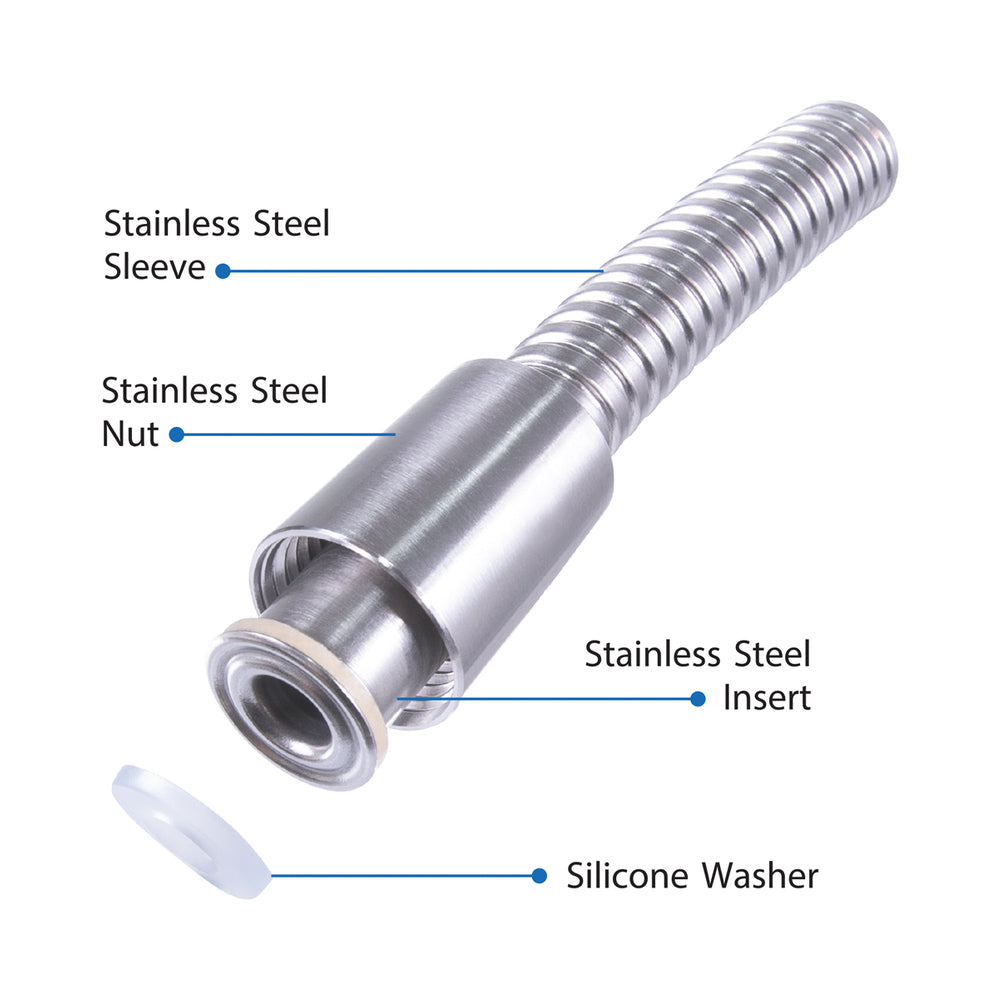 H2O Splish Splash 6 inches Dildo Douche Beige