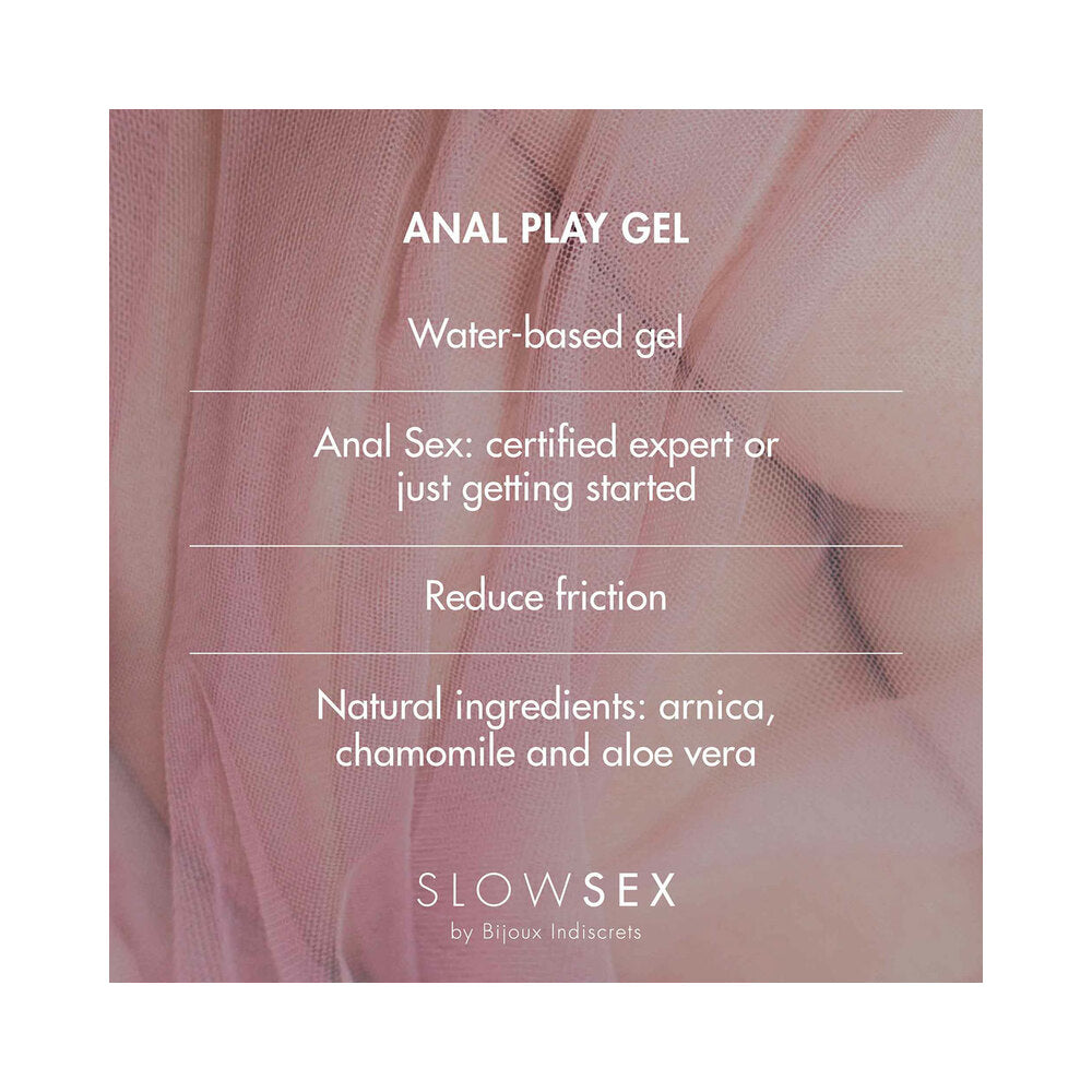Bijoux Indiscrets Slow Sex Anal Play Gel 1 oz.