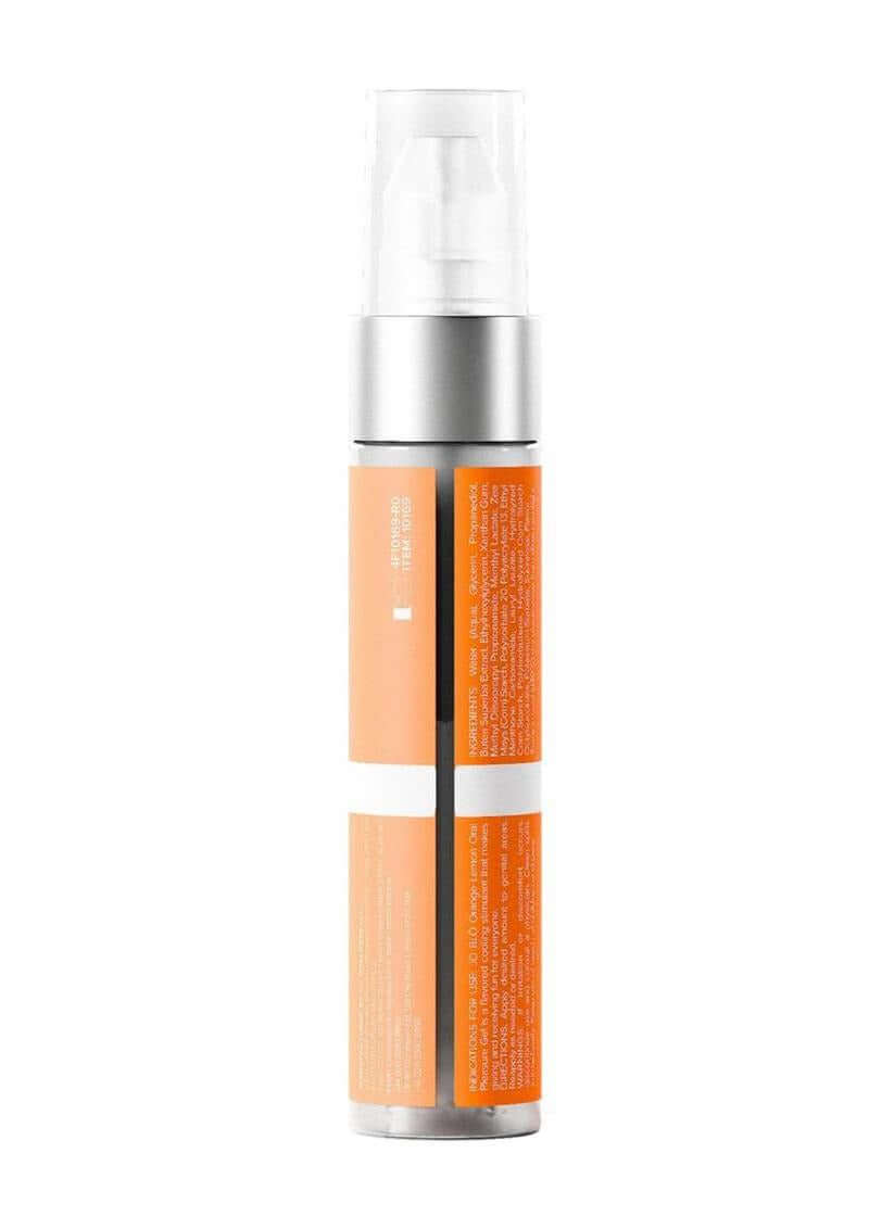 JO Blo Pleasure Gel Orange Limeade 1 Oz bottle with water-based formula for intimate oral play.