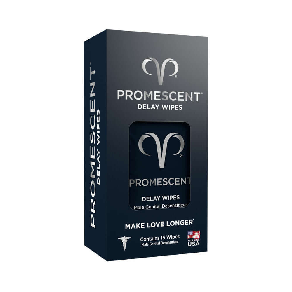Promescent Delay Wipes 15-Pack