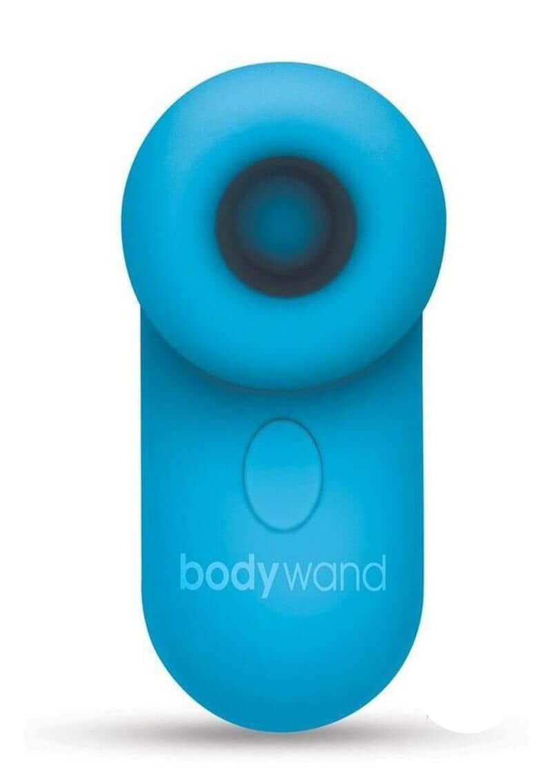 Bodywand 4Play Little Kiss Rechargeable Clitoral Stimulator Blue designed for focused clitoral stimulation.