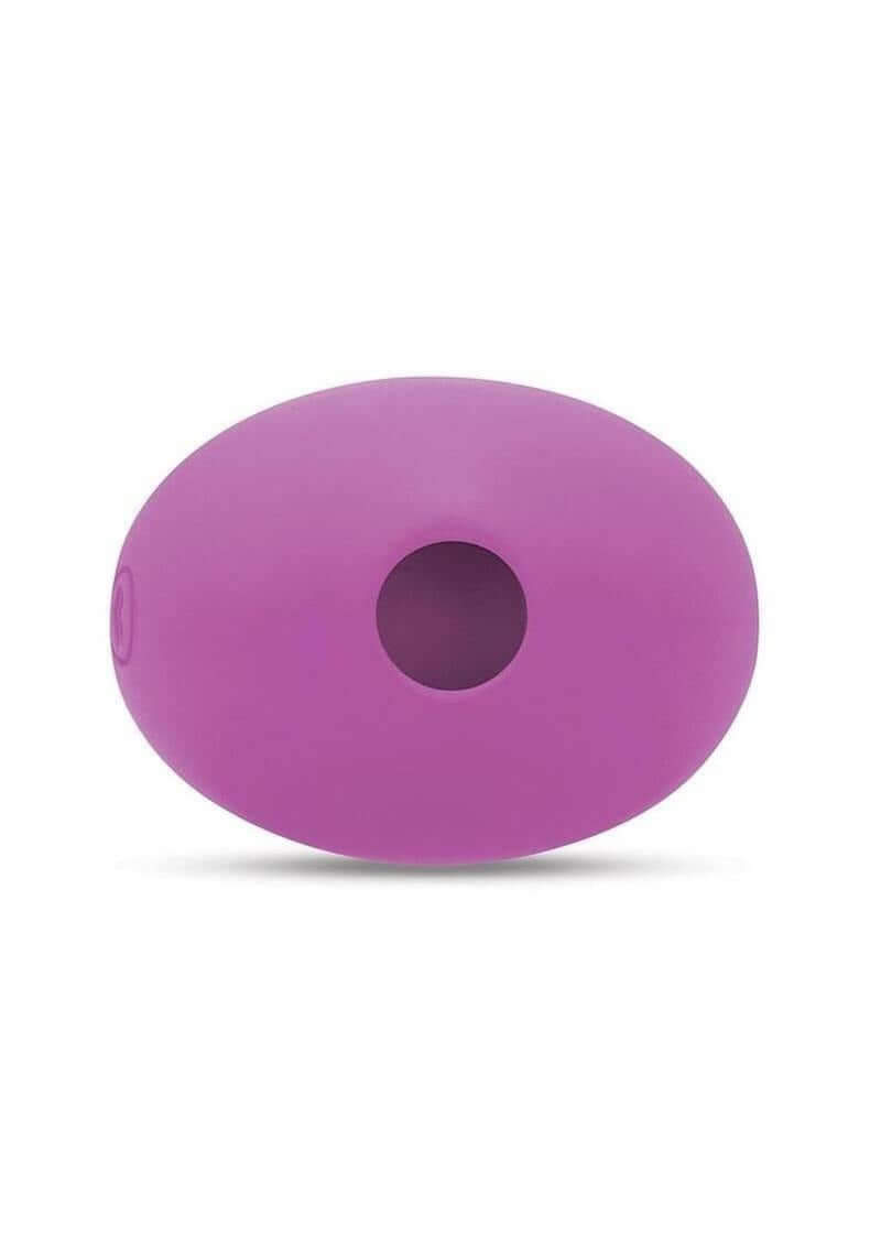 Bodywand 4Play Sweet Suction Clitoral Stimulator Purple in a playful heart shape design.