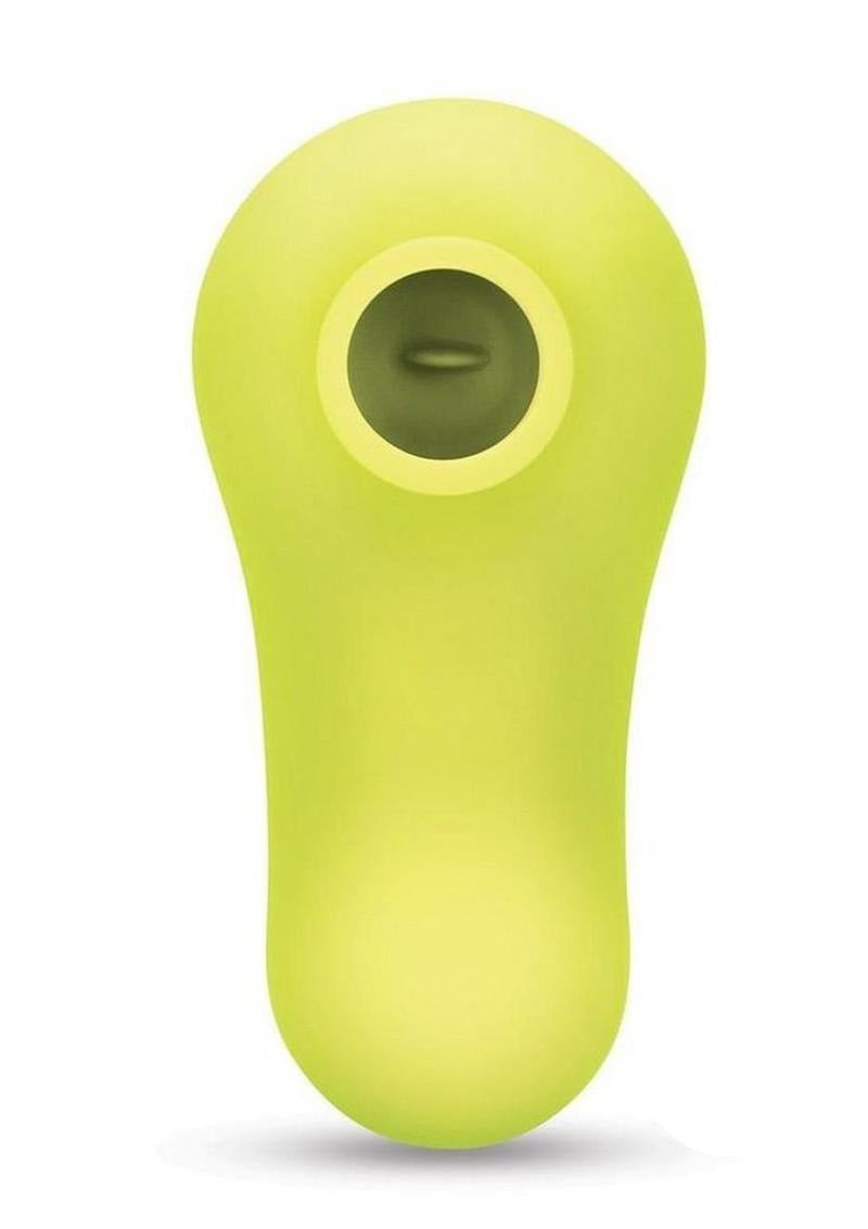 Bodywand 4Play Petite Bliss Clitoral Stimulator Yellow, ergonomic design for targeted pleasure.