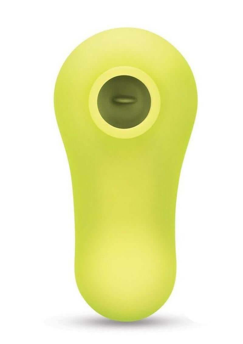 Bodywand 4Play Petite Bliss Clitoral Stimulator Yellow, ergonomic design for targeted pleasure.