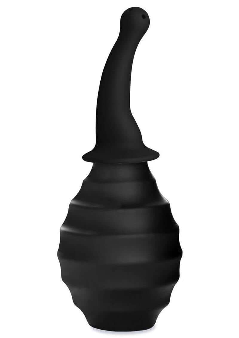 Good Clean Fun Silicone Angled Douche Black - Image 2