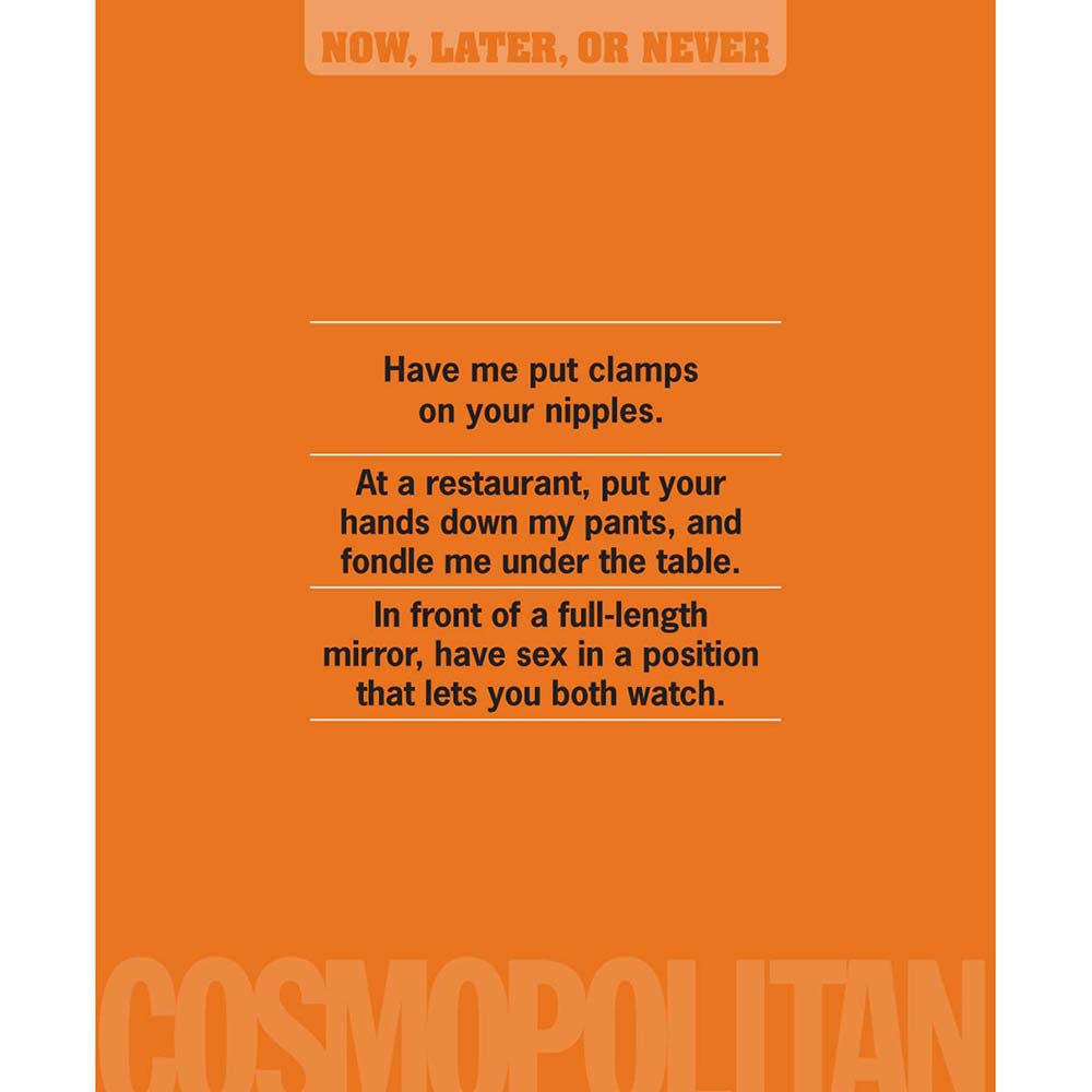 69 Shades of Cosmo: The Kinky Sex Games Edition