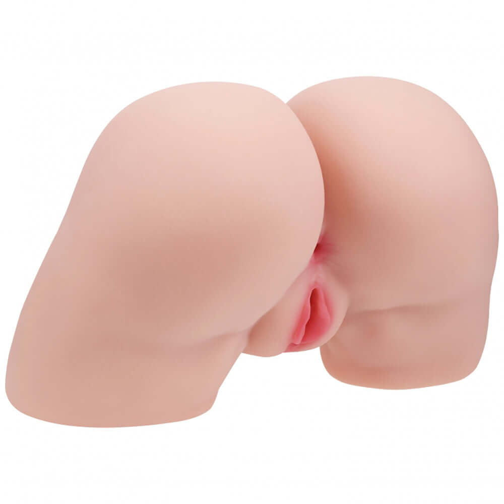 Xkin Elina Rosewood Bodyforms Masturbator 15.4 Lbs Flesh detailed view of dual-entry design