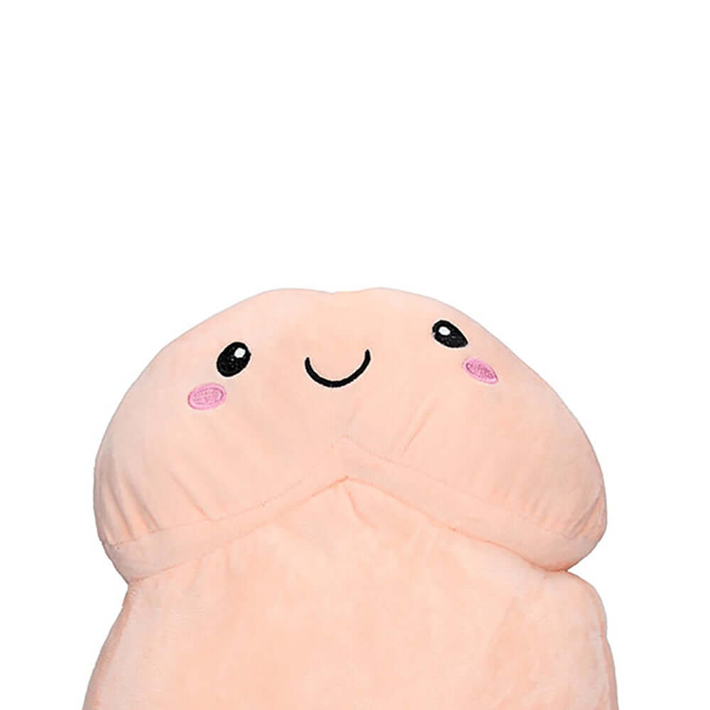 Shots Toys Short Penis Stuffy Plush 11.80 inch Flesh soft, cuddly plush perfect for laughs and comfort.