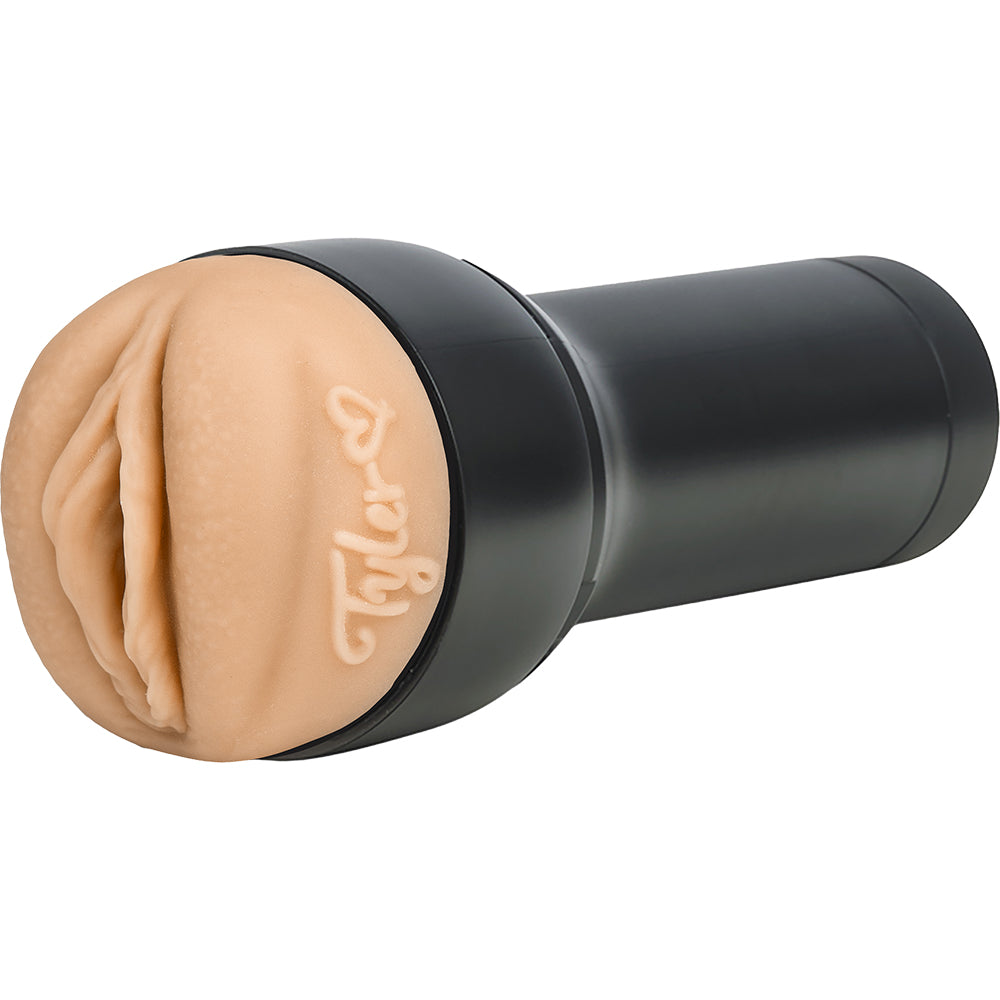 Feel Tyler Wisby By Kiiroo Pornstar Stroker featuring realistic design for an intimate experience.