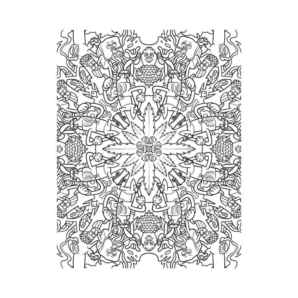 It's 4:20, Time To Color Coloring Book