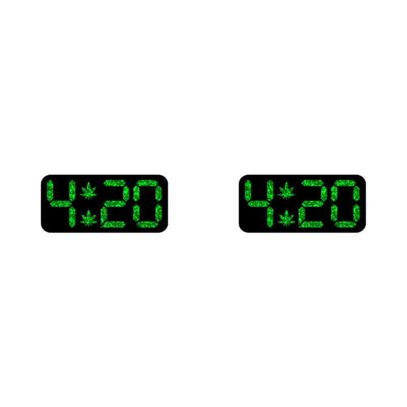 4:20 Weed Earrings