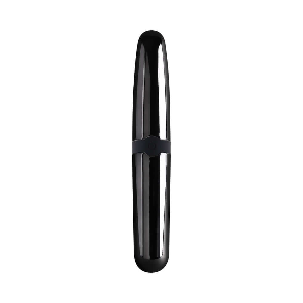 Selopa Buzz Buddy Rechargeable Vibe Silicone Black Chrome