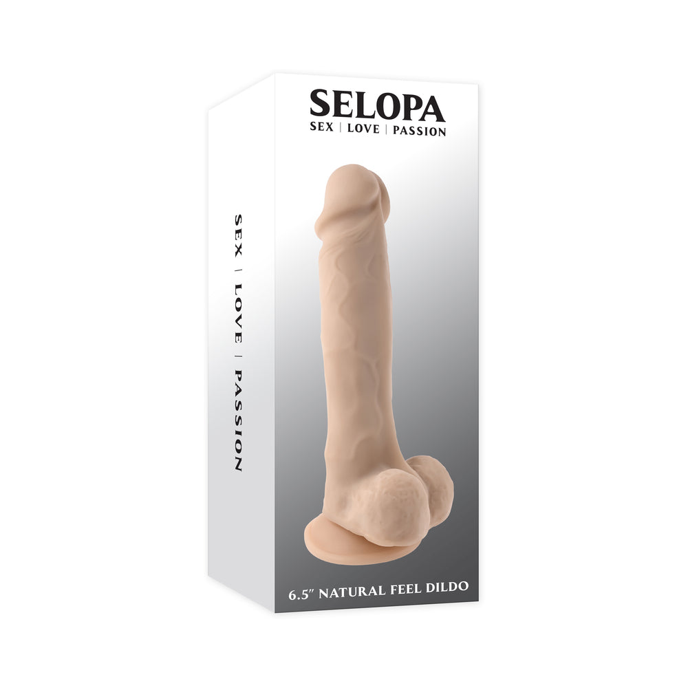 Selopa 6.5 inches Natural Feel Dildo Light