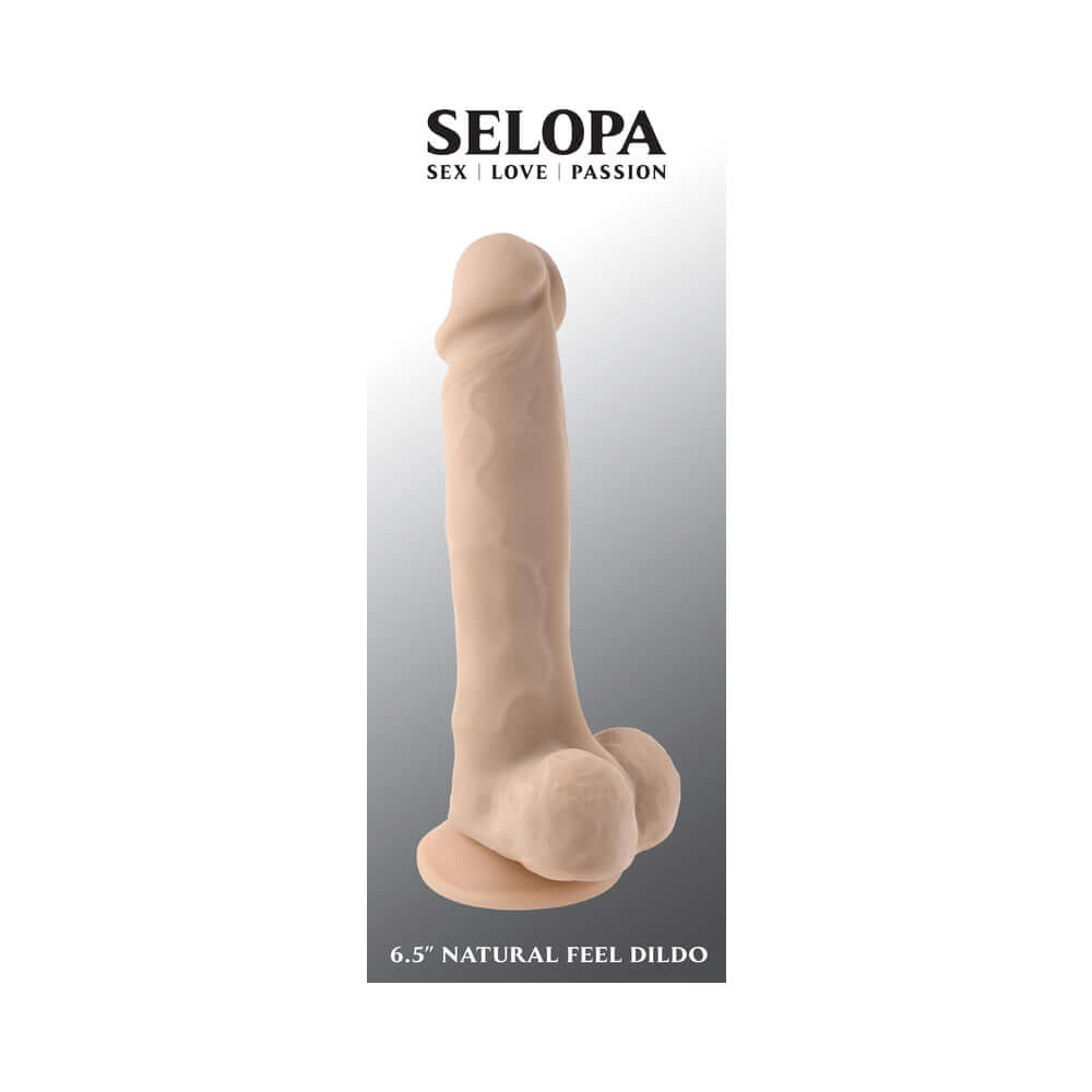 Selopa 6.5 inches Natural Feel Dildo Light
