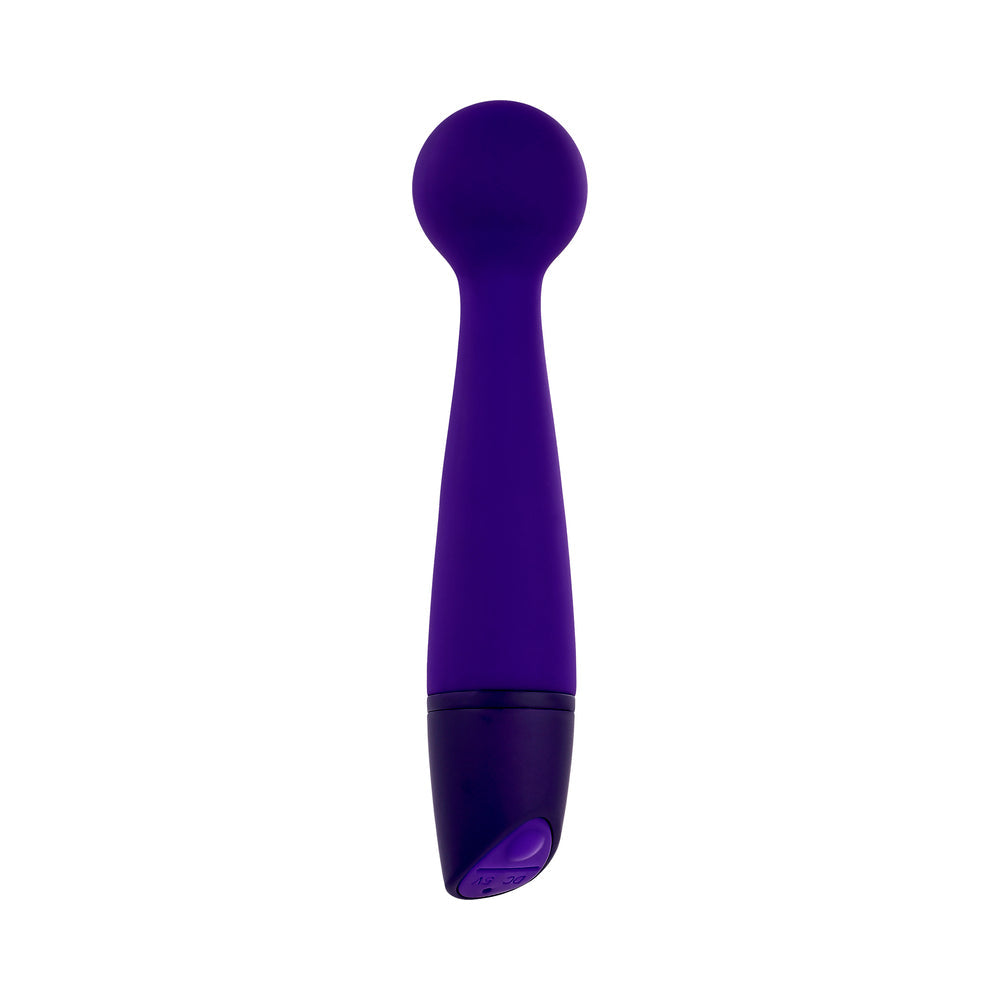 Selopa Gumball Rechargeable Slim Wand Silicone Purple