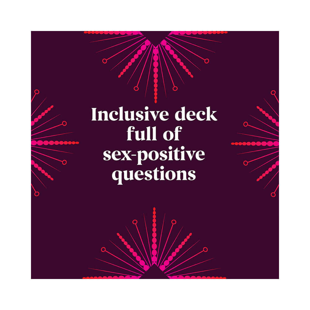 100 Flirty & Dirty Sex Questions Game inclusive deck full of sex-positive questions
