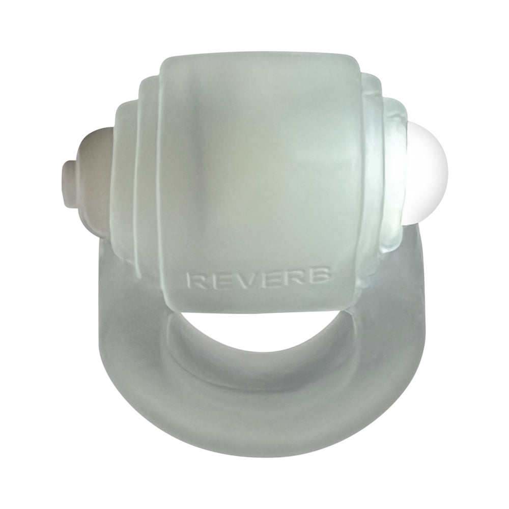 OxBalls Glowdick Cockring With Led Clear Ice