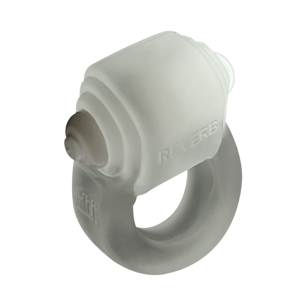 OxBalls Glowdick Cockring With Led Clear Ice