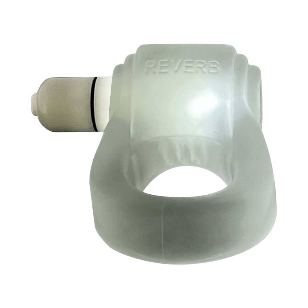 OxBalls Glowdick Cockring With Led Clear Ice