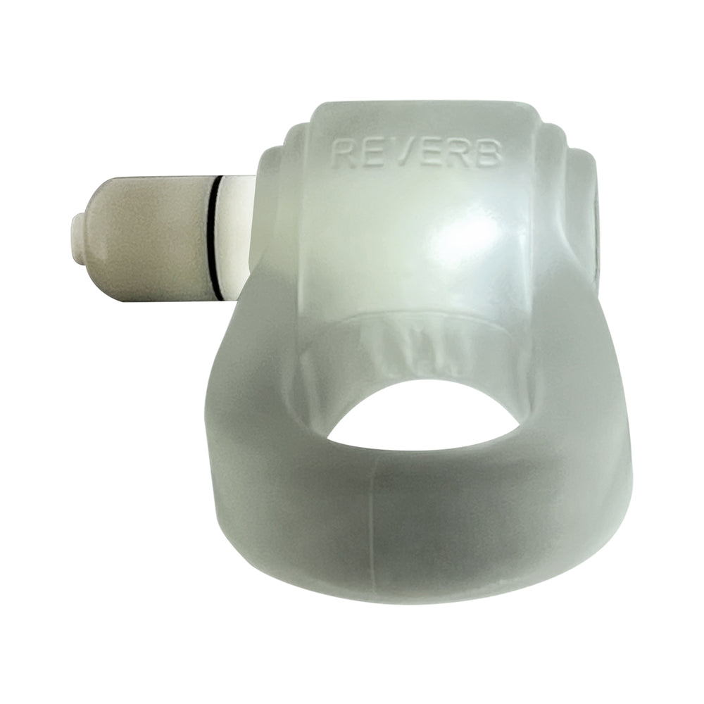 OxBalls Glowdick Cockring With Led Clear Ice