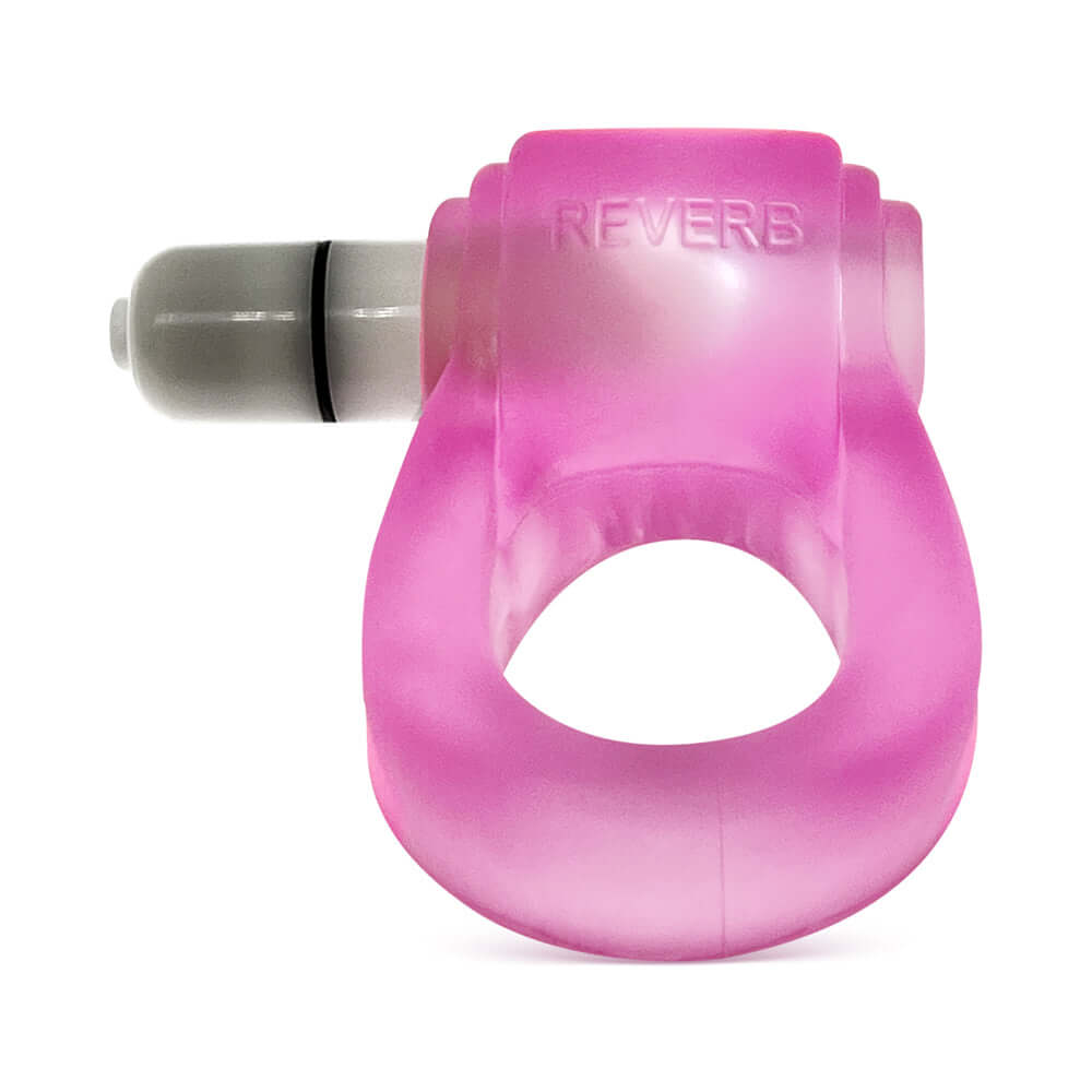 OxBalls Glowdick Cockring With Led Pink Ice