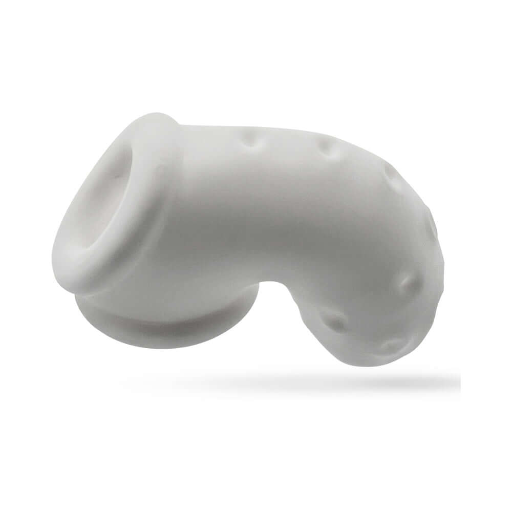 OxBalls Airlock Air-Lite Vented Chastity White Ice