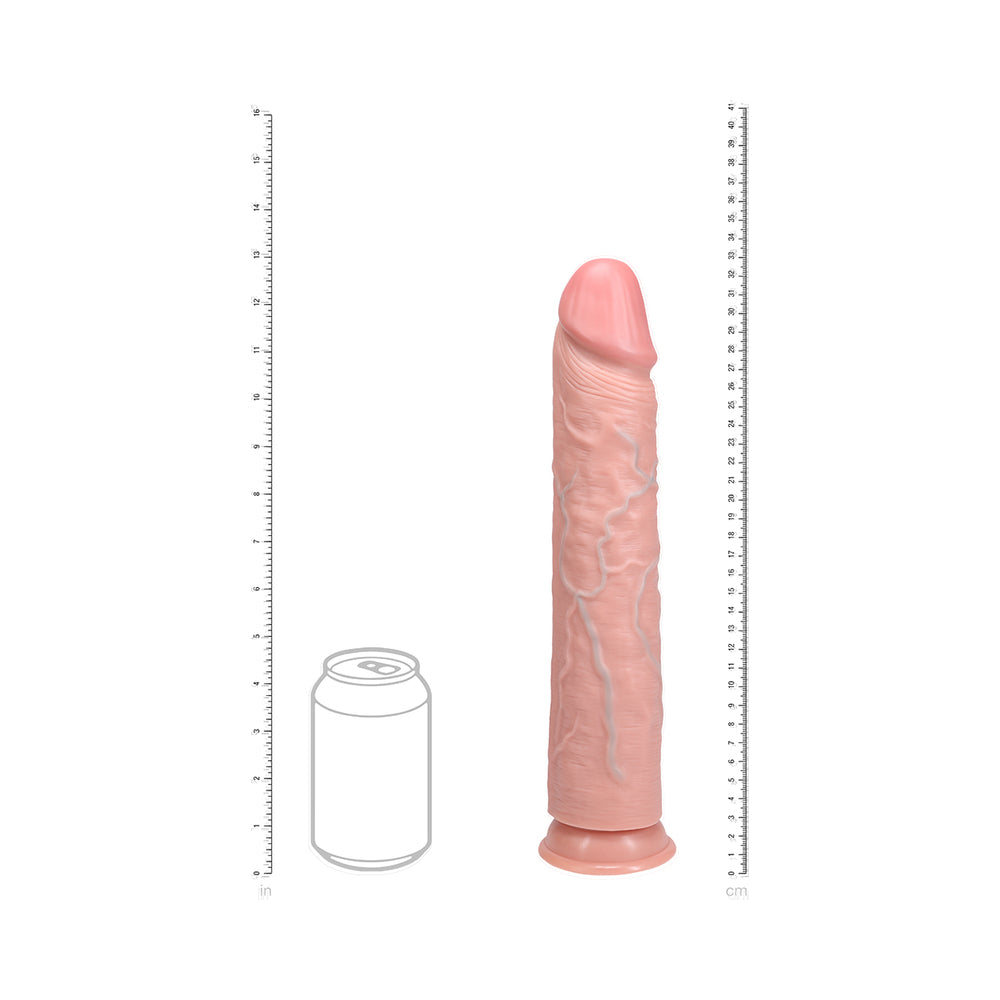 RealRock Extra Long 13 inches Dildo Beige