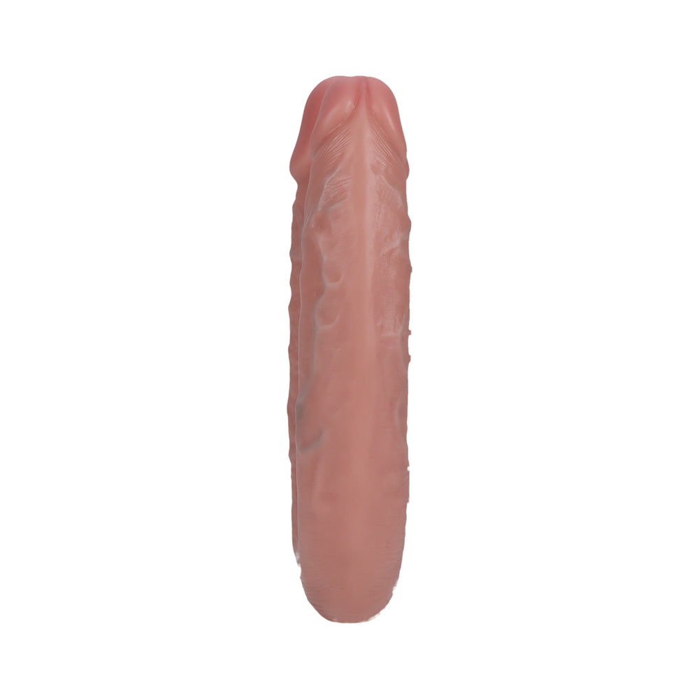 RealRock 5 inches U-Shaped Double Dildo Beige