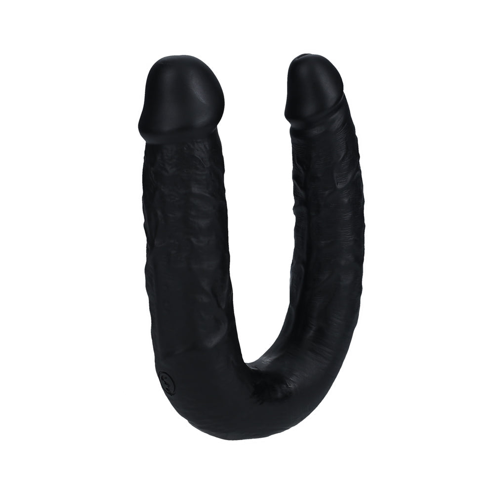 RealRock 7 inches U-Shaped Double Dildo Black
