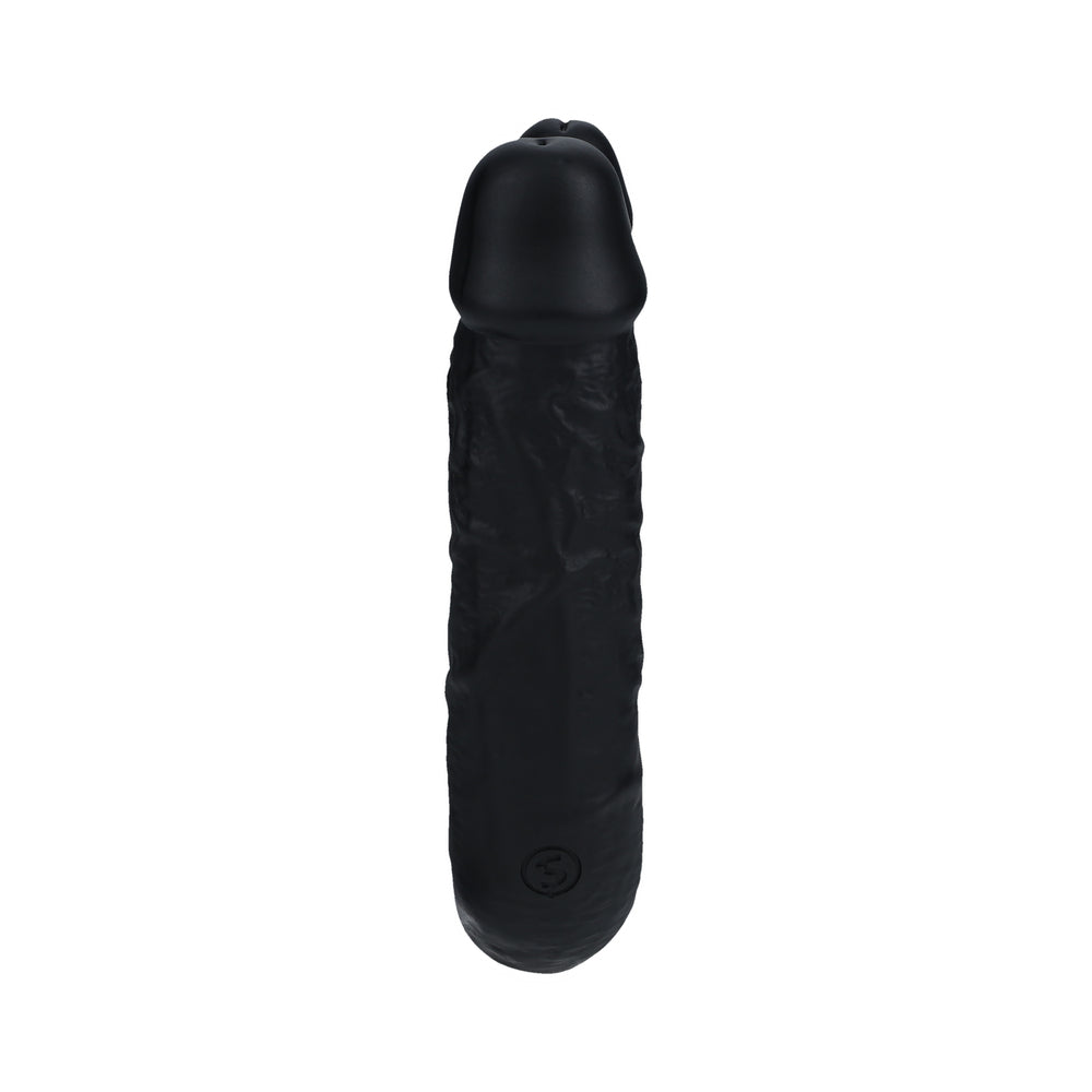 RealRock 7 inches U-Shaped Double Dildo Black