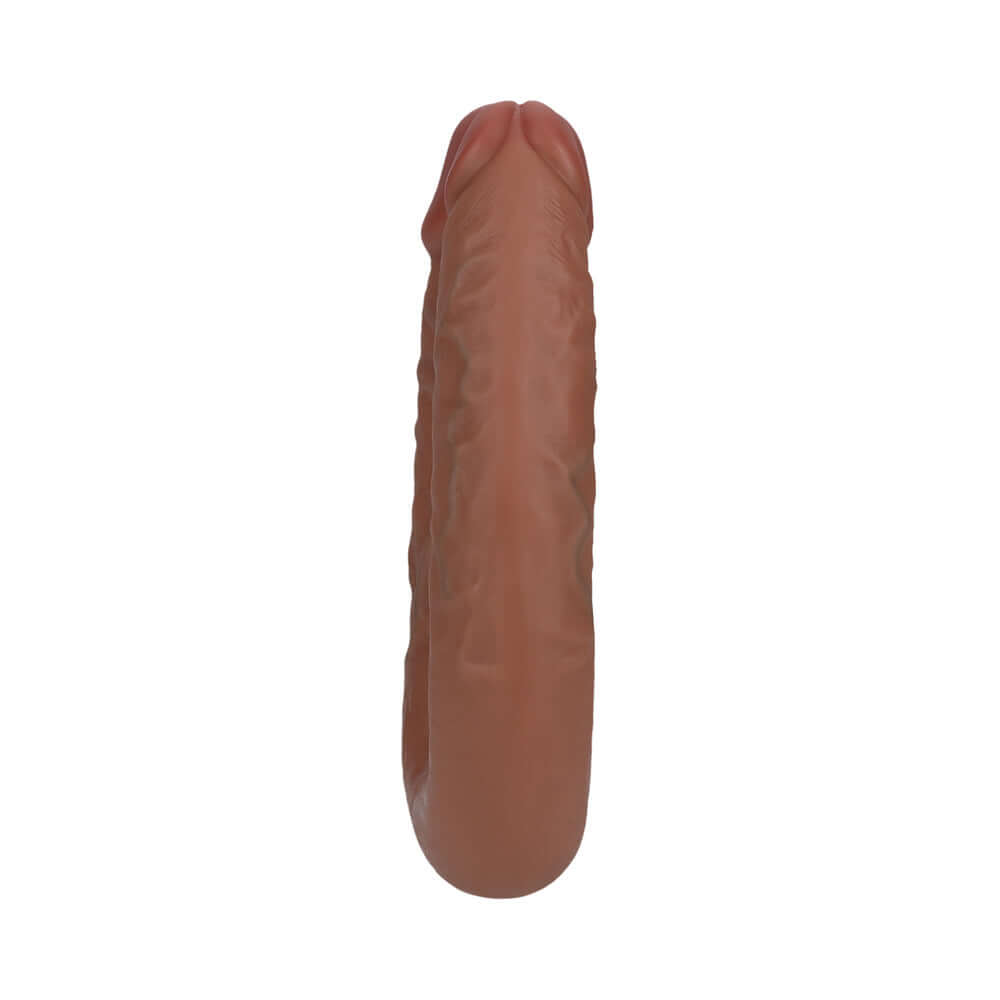 RealRock 7 inches U-Shaped Double Dildo Tan