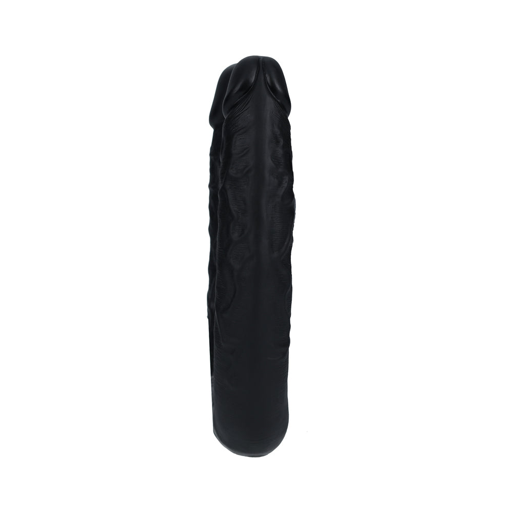 RealRock 9 inches U-Shaped Double Dildo Black