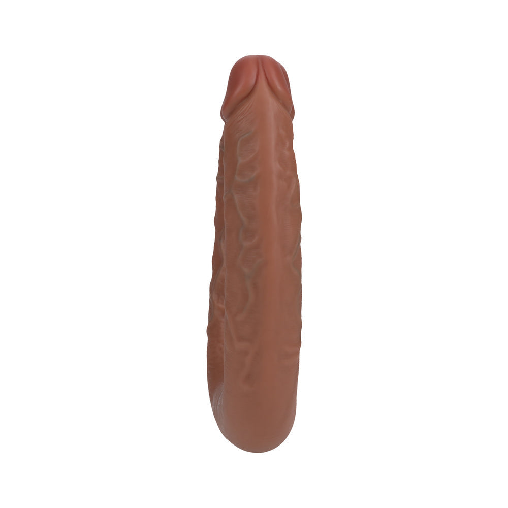 RealRock 9 inches U-Shaped Double Dildo Tan
