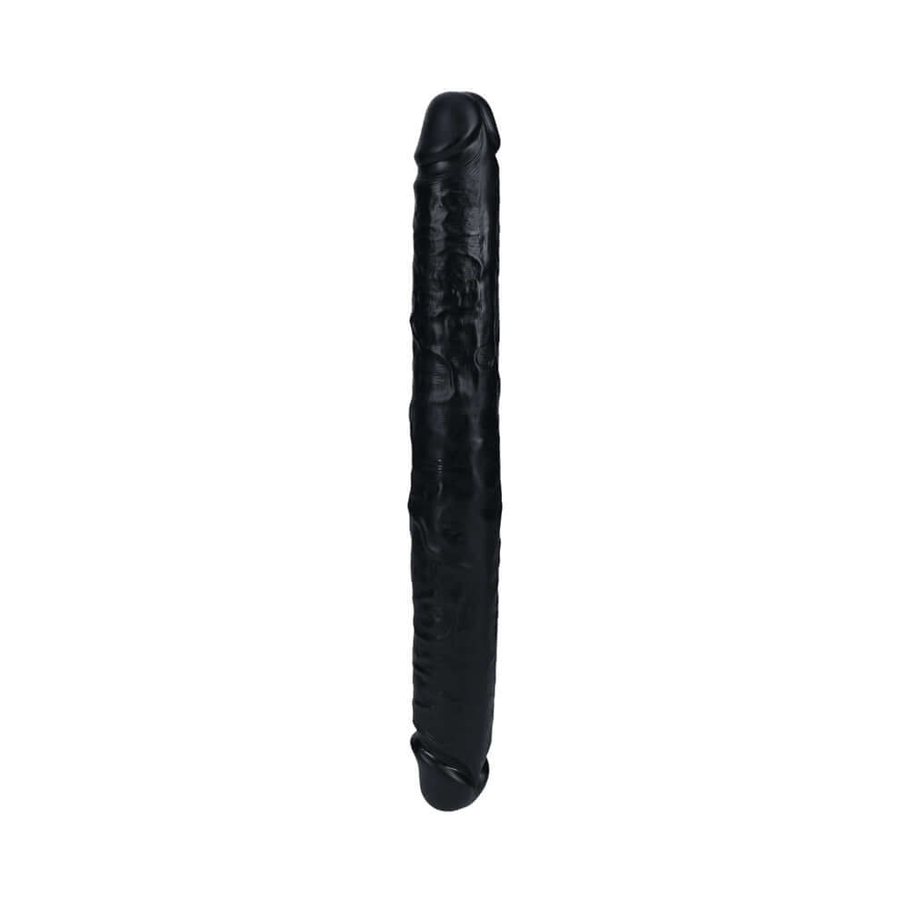 RealRock 14 inches Thick Double-Ended Dong Black