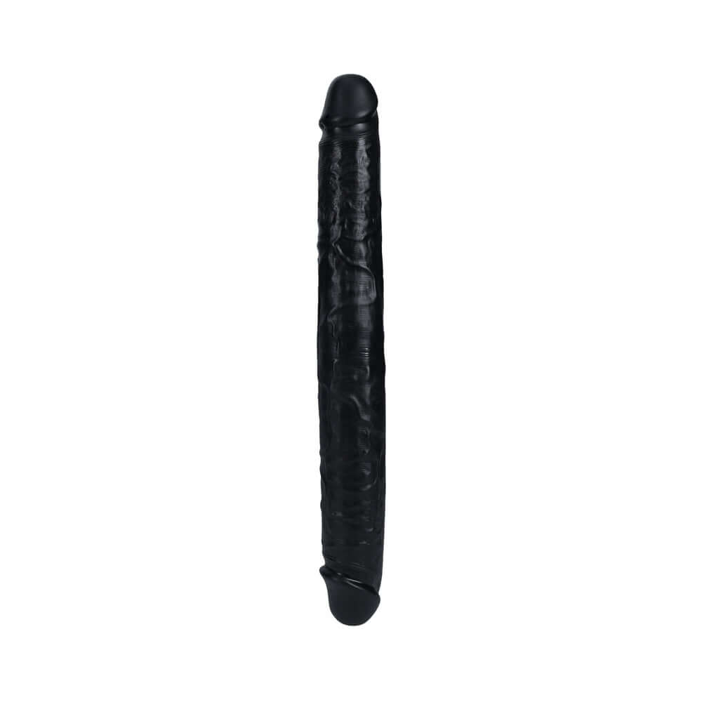 RealRock 14 inches Thick Double-Ended Dong Black
