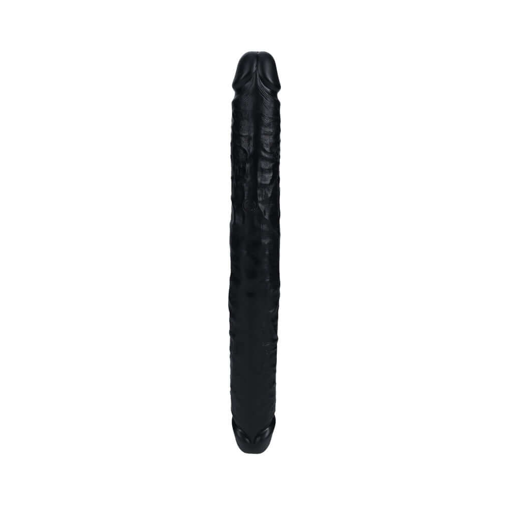 RealRock 14 inches Thick Double-Ended Dong Black