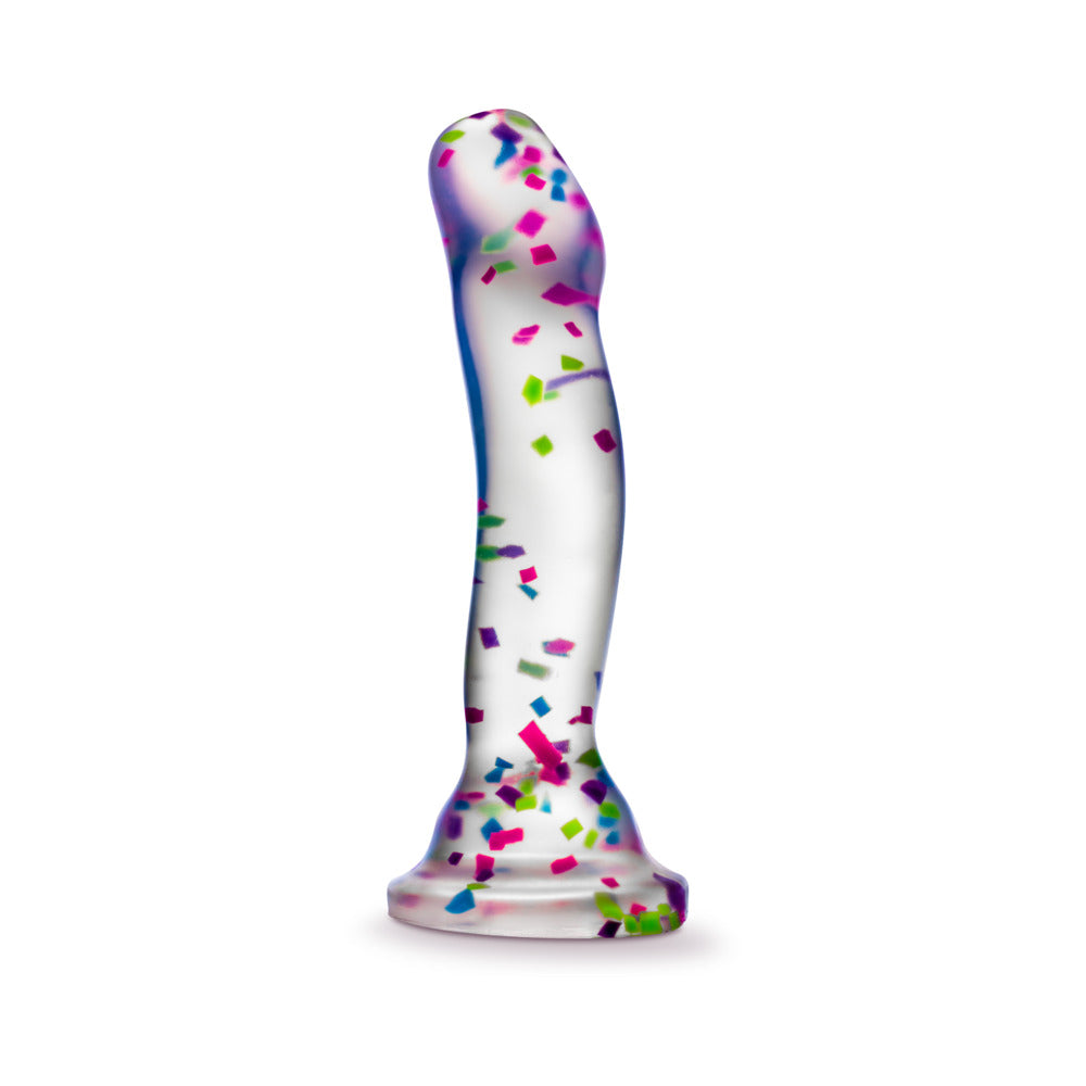 Neo Elite Hanky Panky 7.5 inches Glow-in-the-Dark Silicone Confetti Dildo