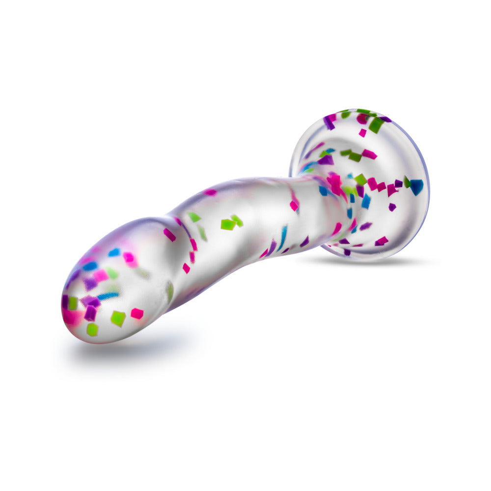 Neo Elite Hanky Panky 7.5 inches Glow-in-the-Dark Silicone Confetti Dildo