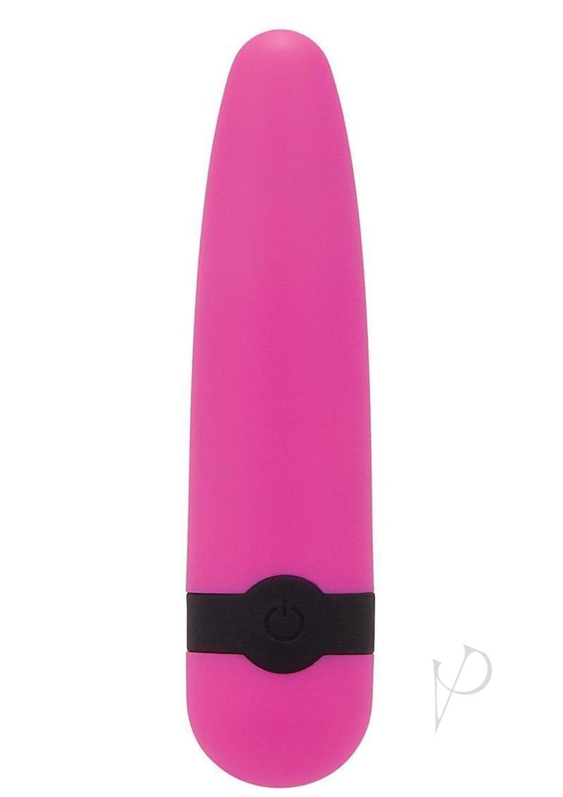 Bodywand Thunderbolt Rechargeable Mini Bullet Pink compact vibrator with 10 vibration modes.