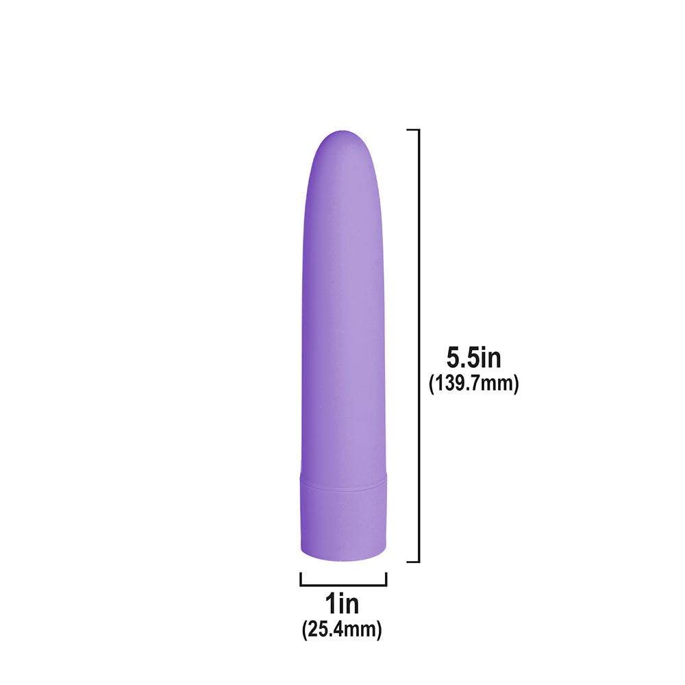 Simple & True Eezy Pleezy Classic Vibrator 5.5 inches Purple