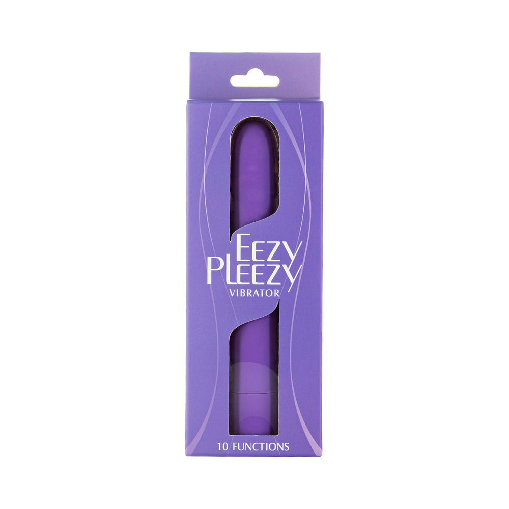 Simple & True Eezy Pleezy Classic Vibrator 7 inches Purple