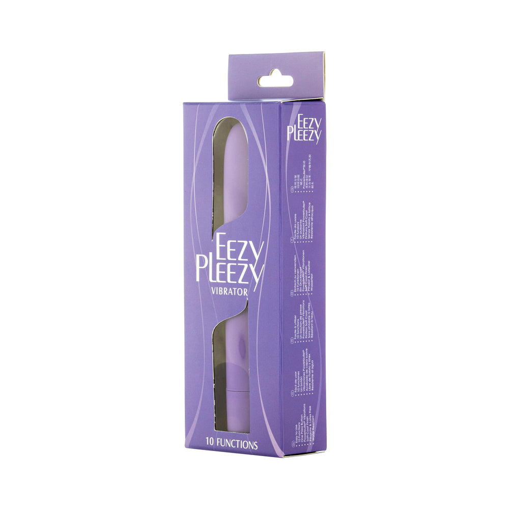 Simple & True Eezy Pleezy Classic Vibrator 7 inches Purple
