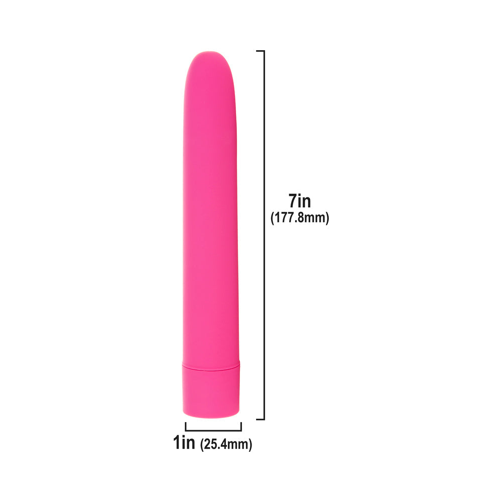 Simple & True Eezy Pleezy Classic Vibrator 7 inches Pink