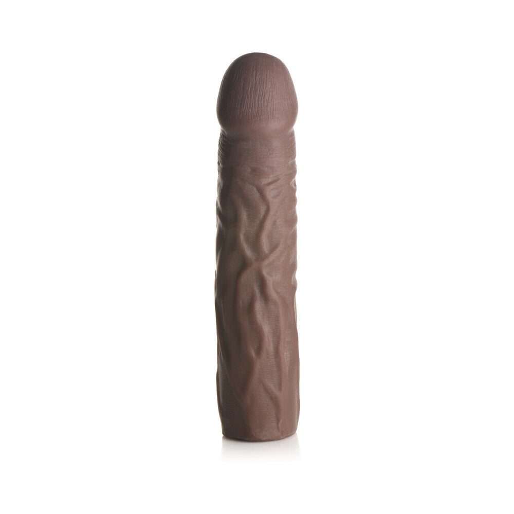 Jock Extra Long Penis Extension Sleeve 1.5 inches Dark