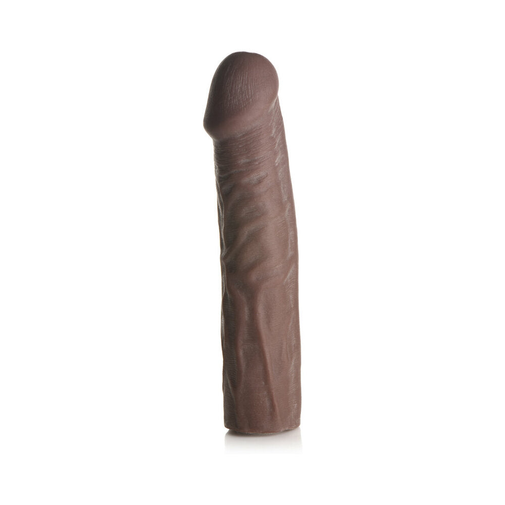 Jock Extra Long Penis Extension Sleeve 3 inches Dark