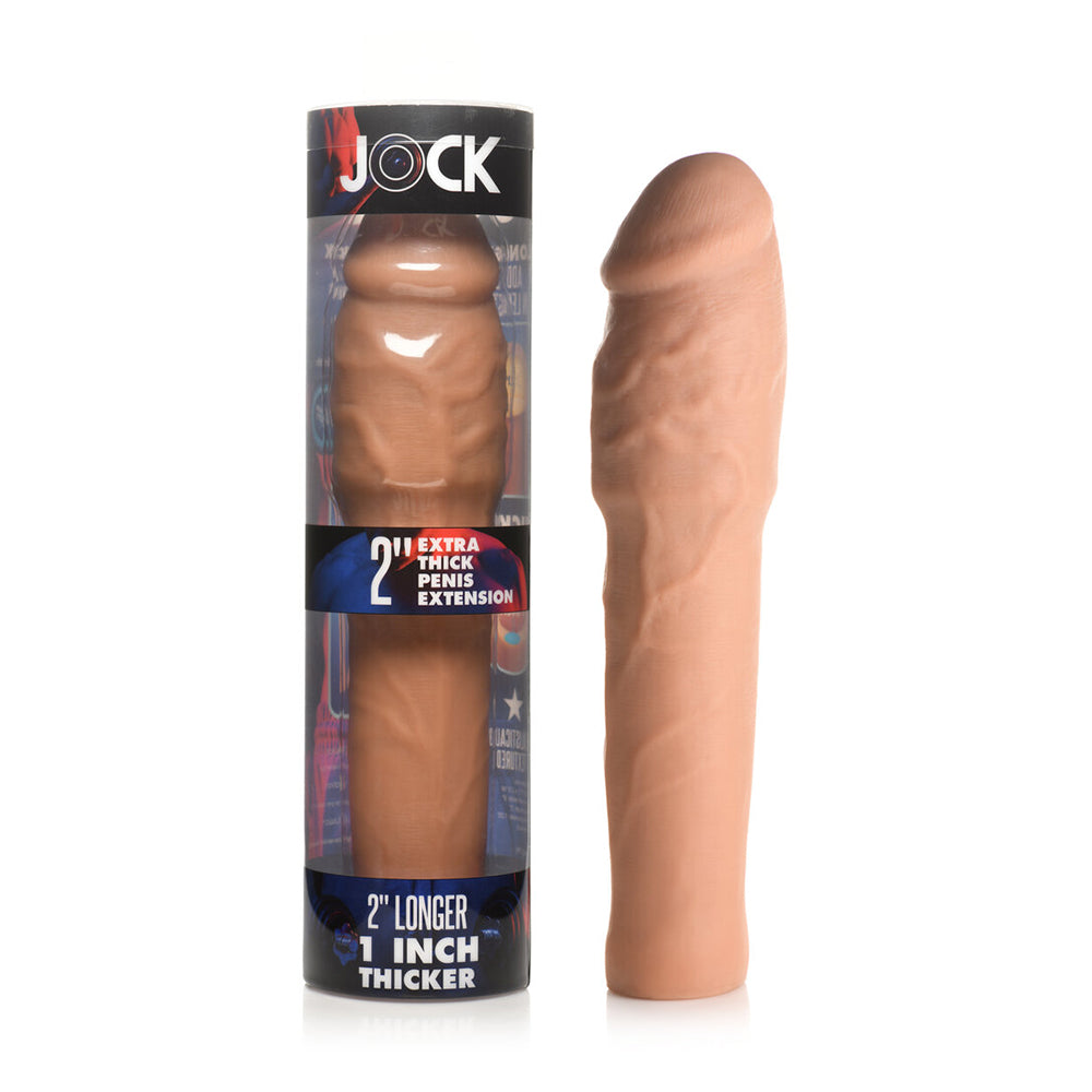 Jock Extra Thick Penis Extension Sleeve 2 inches Medium