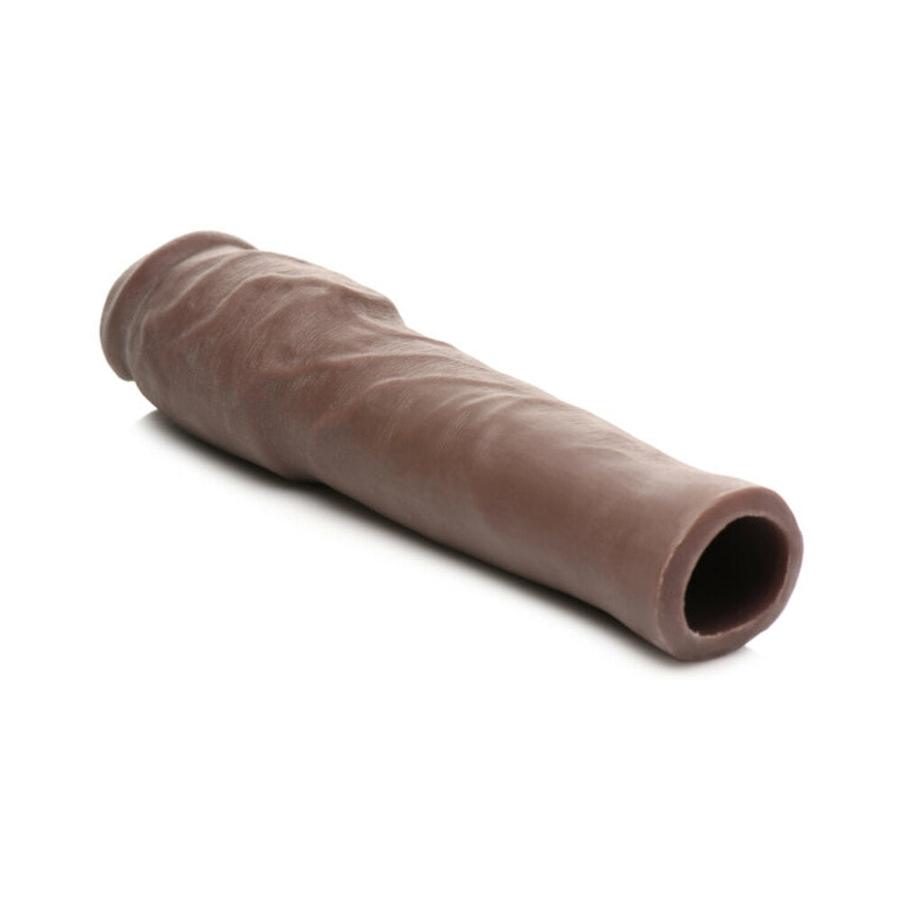 Jock Extra Thick Penis Extension Sleeve 2 inches Dark