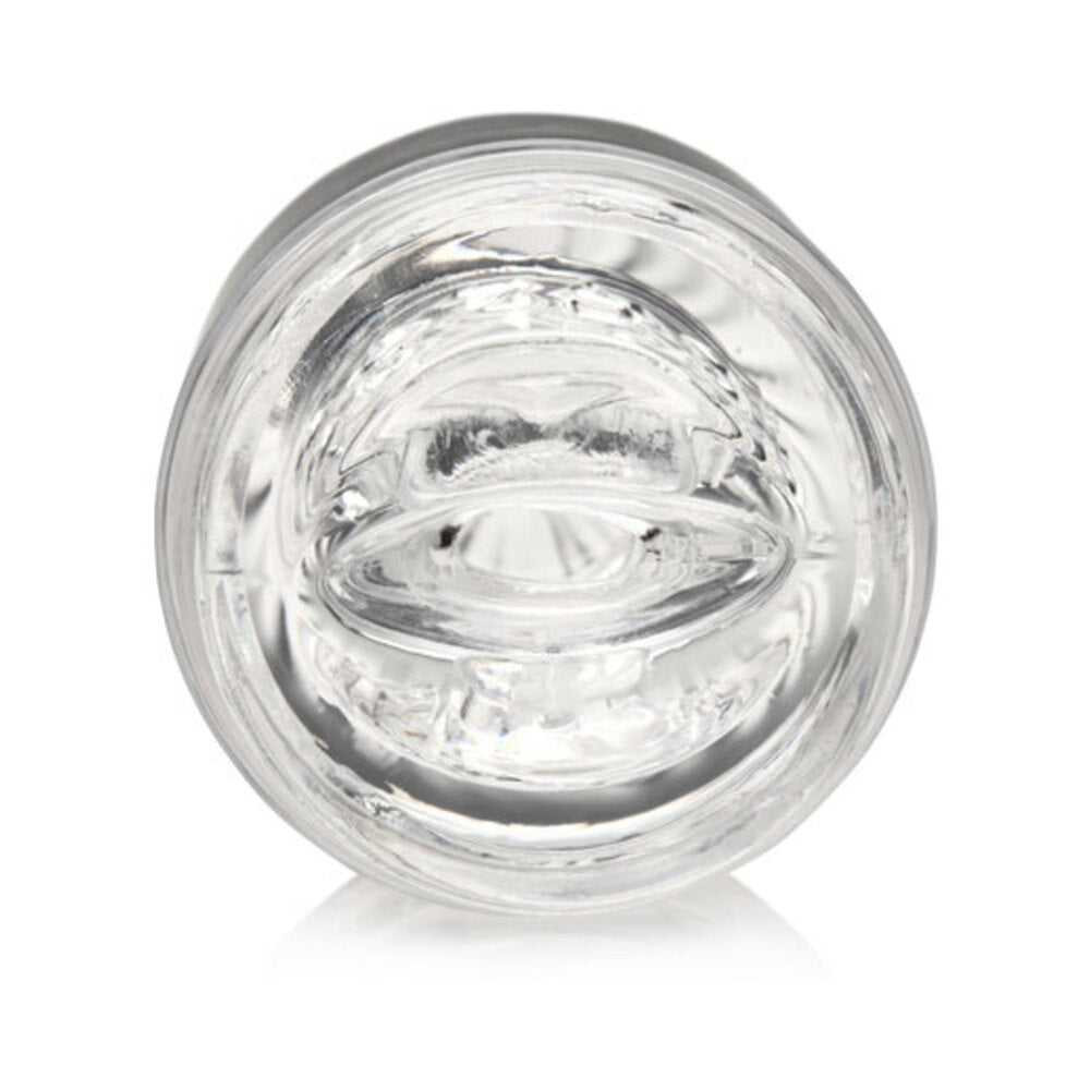 Mistress Double Shot Ass and Mouth Mini Masturbator Clear