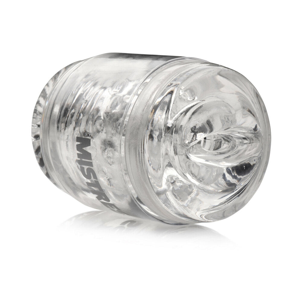 Mistress Double Shot Ass and Mouth Mini Masturbator Clear