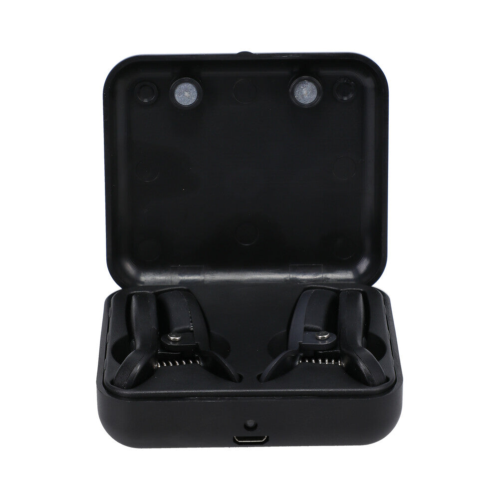 Merci Vibro Grippers Wireless Vibrating Nipple Clamps with Rechargeable Case